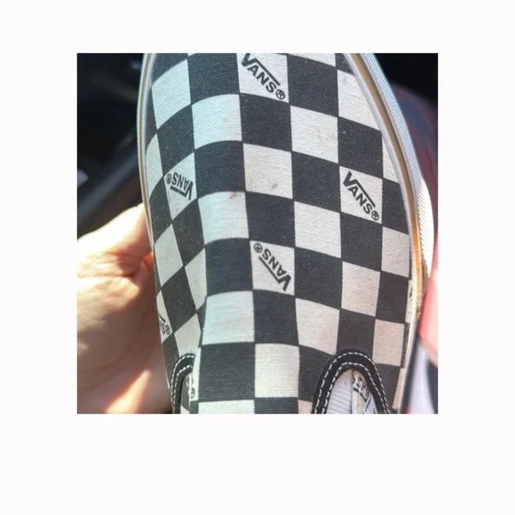 Stacked Checkered Slip On Vans Women’s 9 - Picture 6 of 7